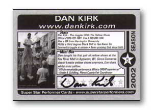 Card #5 Back