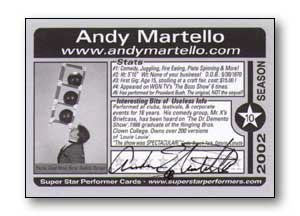 Card #10 Back