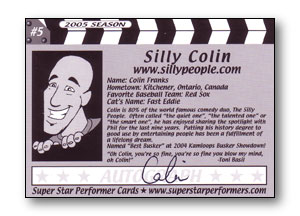 Card #5 Back