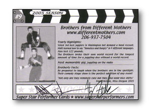 Card #9 Back