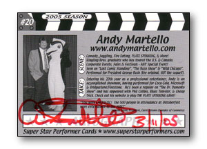 Card #20 Back