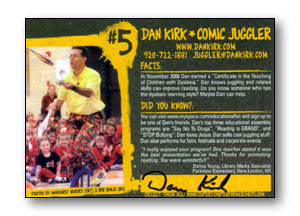 Card #5 Back