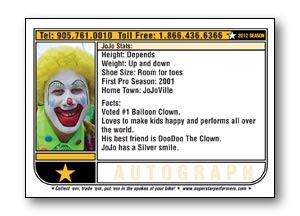 Jojo the Clown Back